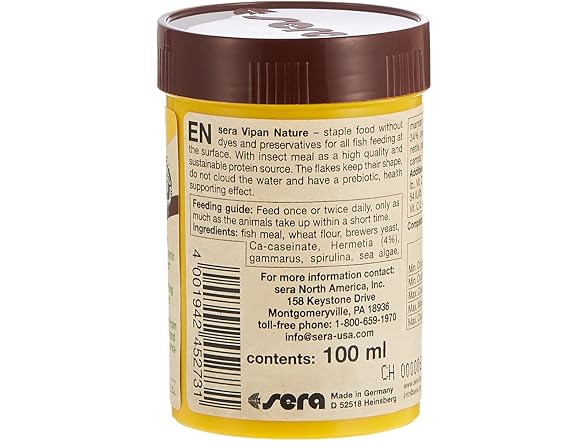 Sera Vipan Nature Food 0.8 oz.