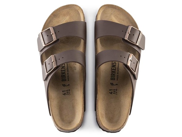 Birkenstock Unisex Arizona Birko-Flor Dark Brown