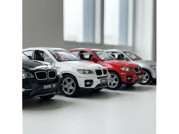 5" Die-Cast Pull Back BMW X6 12-Pack