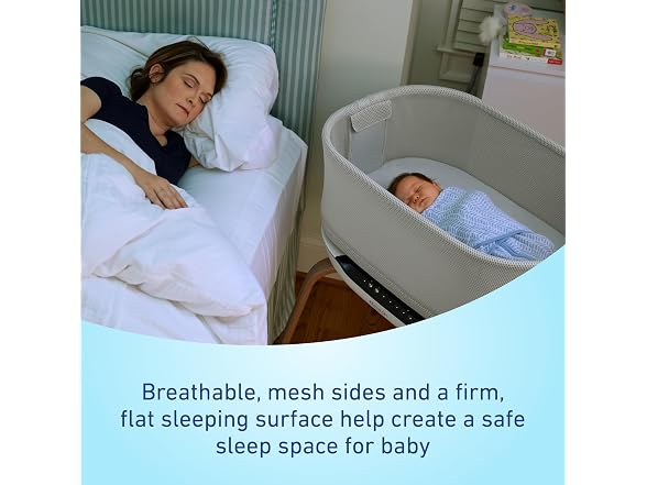 Graco SmartSense Soothing Baby Bassinet