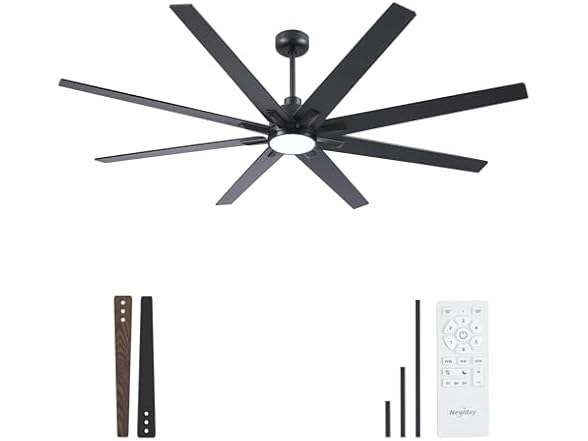 Newday 72In Large Ceiling Fan