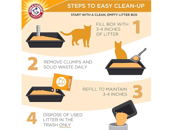 Arm Hammer Clump Seal Litter
