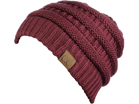 C.C Men (OS) Trendy Chunky Soft Stretch Skully