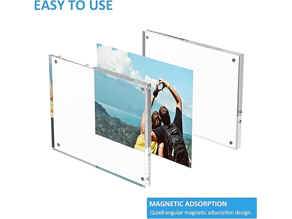 Hongtuocb Acrylic Clear Picture Frame