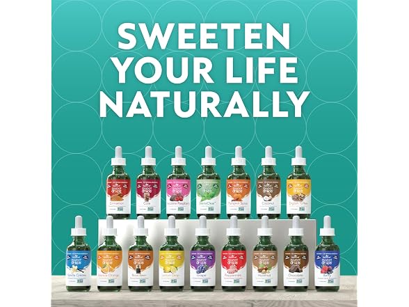 12PK SweetLeaf Sweet Drops - Flavored Stevia