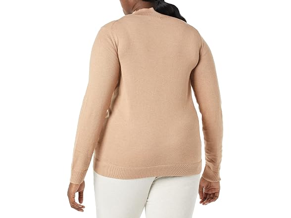 Amazon Essentials Women Lightweight Mockneck Sweater