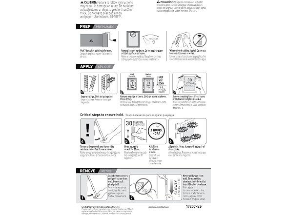 Command Command 4-packages of Small & Medium Pic