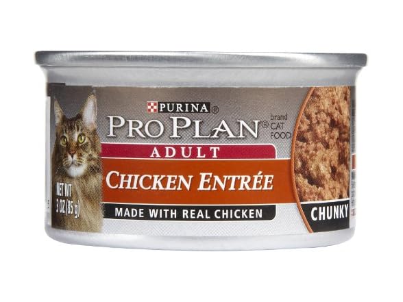 Purina Pro Plan Canned Adult Indoor Salmon And Rice Food, 3 Oz
