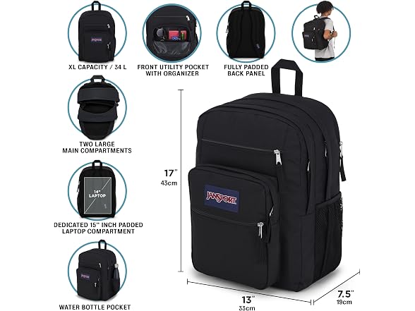 JanSport Kids (OS) NCAA Officially Licensed Q1FT