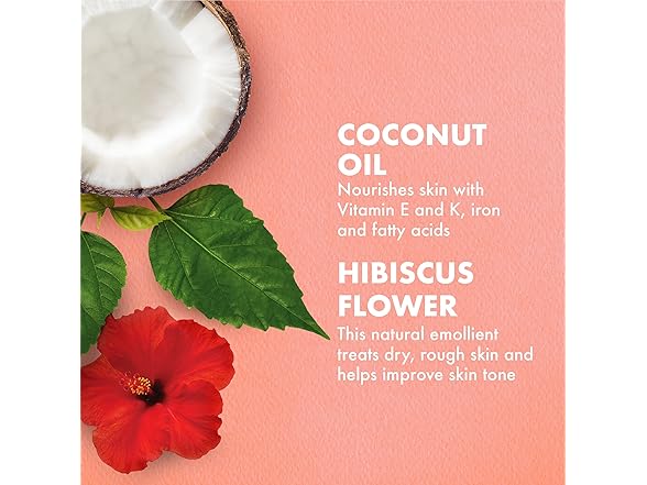 Shea Moisture Coconut Hibiscus Soap, 8oz