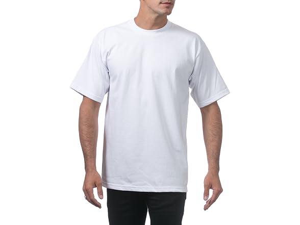 Pro Club Men (4XL) Heavyweight Cotton Crew T-Shirt