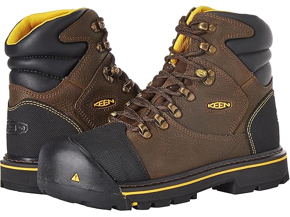 KEEN Men's Milwaukee Steel Toe Boots 7