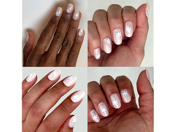 Olive & June Instant Mani Press-On Nails Daisy Dance