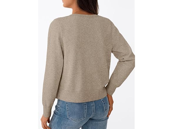 Trendy Queen Women (L) Lightweight Knit Cardigan