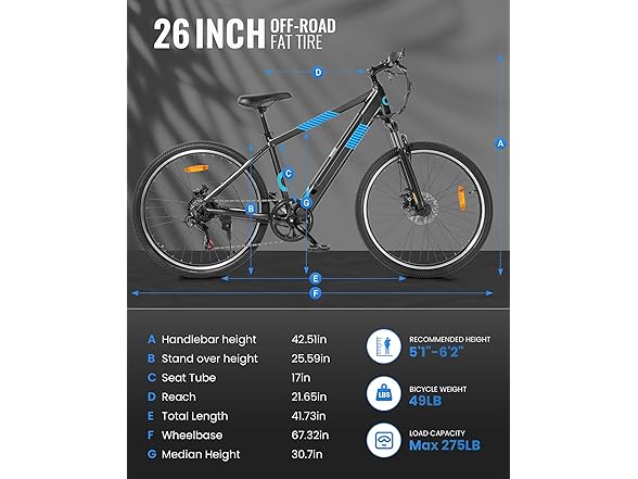 Multijoy EB262 Electric Bike for Adults - Gallery 7