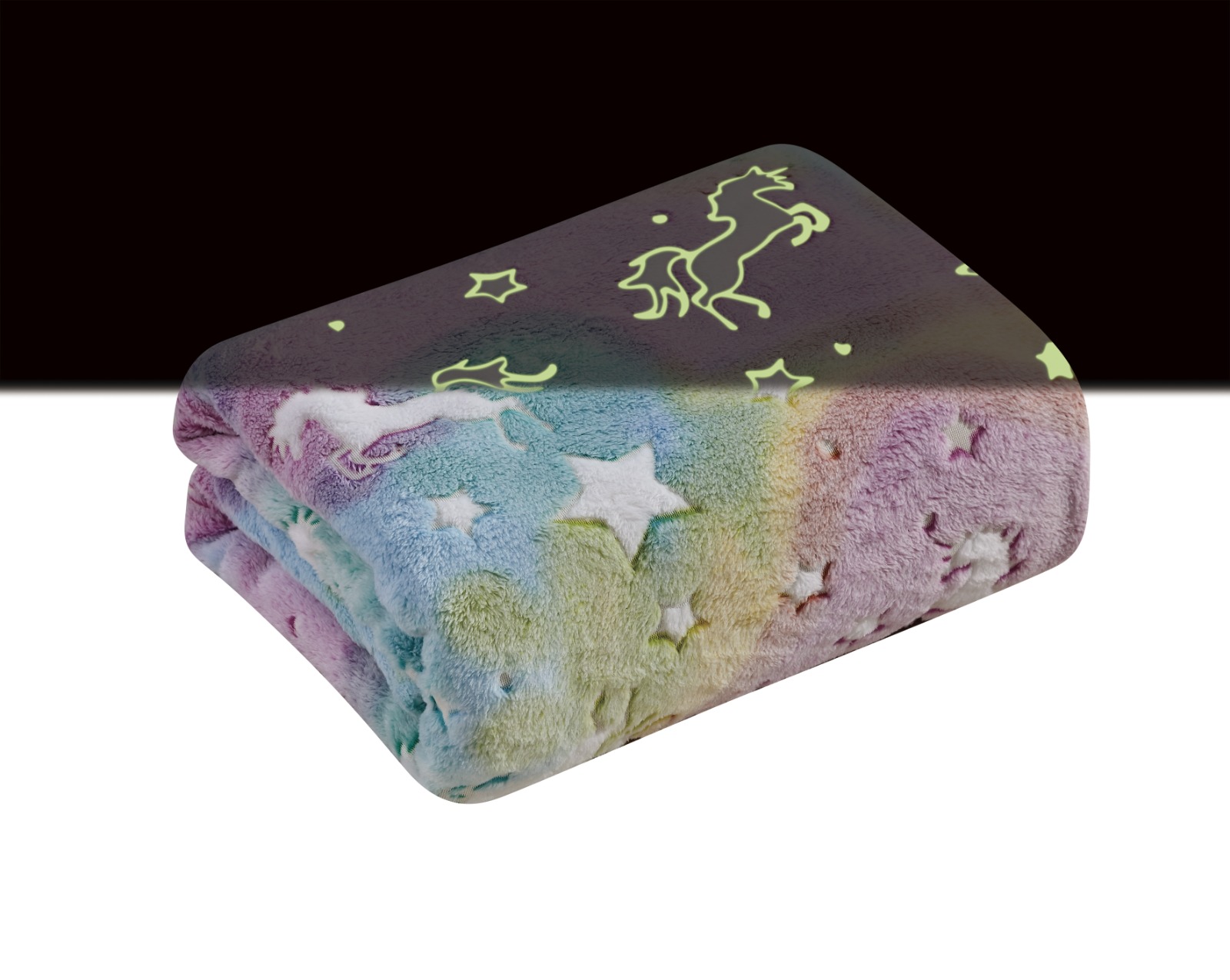 2Pk Glow In The Dark Throw Glow Unicorn - Gallery 4