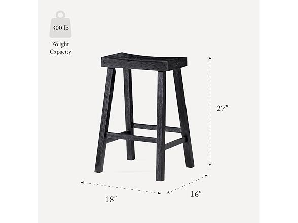 Maven Lane Vincent 26" Counter Stool