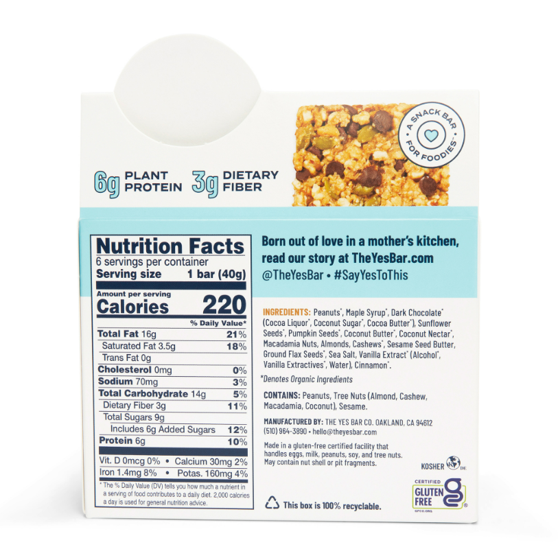 (18-Pack) The Yes Bars Variety Pack #1 - Gallery 26