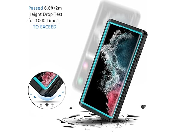Lanhiem Galaxy S22 Ultra Waterproof Case