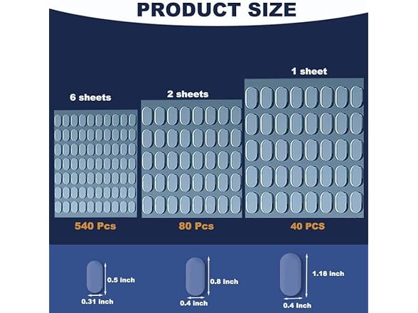 EYAEYAEYA Double Sided Sided Sticky Dots