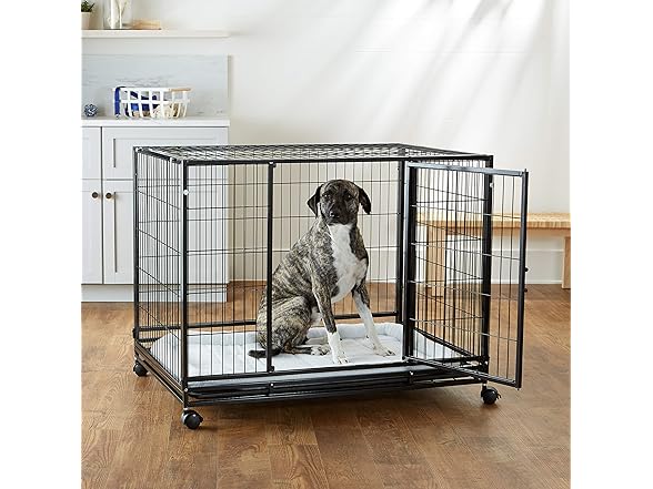 Amazon Basics - Portable Heavy Duty Dog Pet Kennel