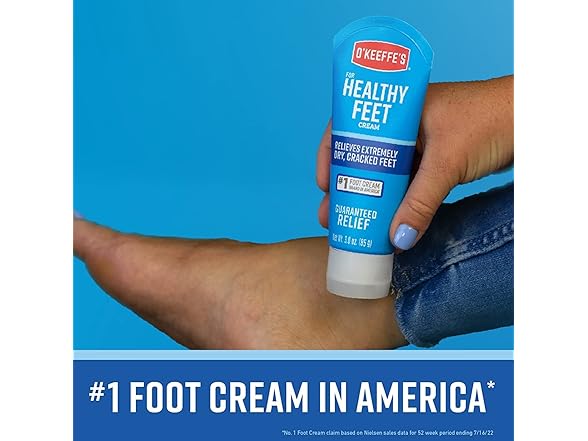 O'Keeffes 3 Oz Healthy Feet Foot Cream Tube