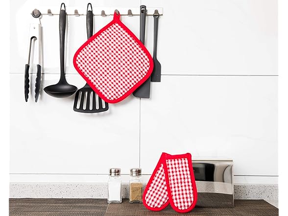 Striped Cast Iron Skillet Handle Cover