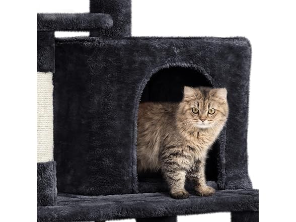 Yaheetech 63in Sturdy Large Cat Tree
