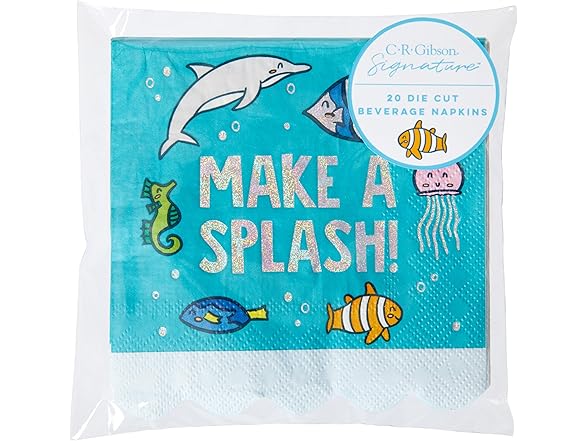 Under The Sea Disposable Paper Cocktail Napkins