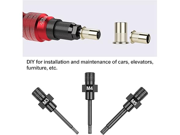 Beaspire Cordless Drill Electric Rivets