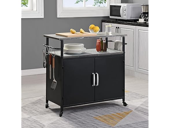 Grilling Kitchen Cart Island