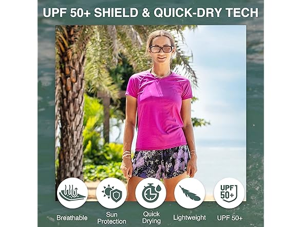 Kanu Purple Sport Performance Top (S)