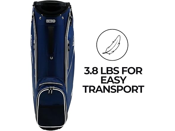 Izzo Ultra Lite Golf Cart Bag, Navy