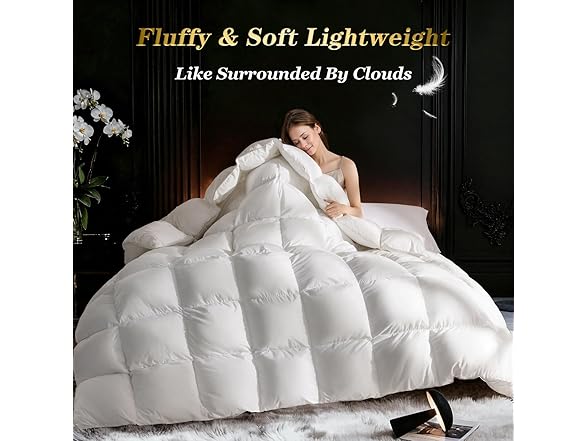 THX9ZRNM Goose Down Queen Comforter