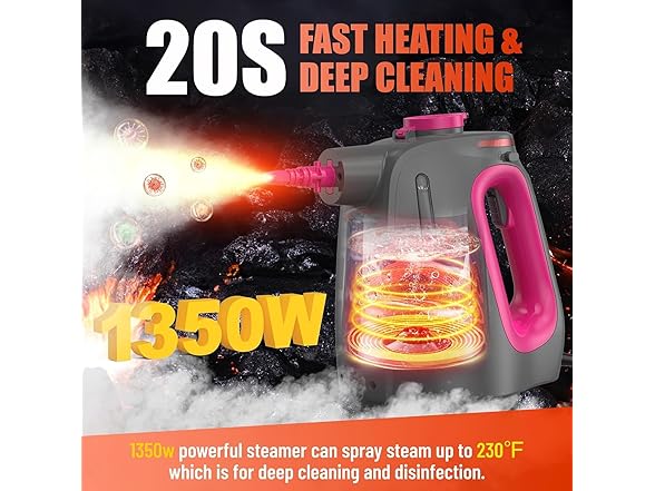 Heavy Duty Handheld Steam Cleaner