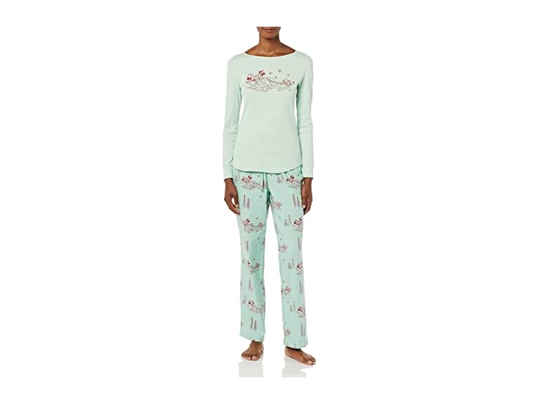 Amazon Essentials Women Disney l Flannel Pajama Sleep Sets - Gallery 14