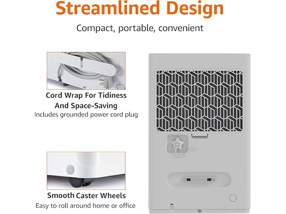 Amazon Basics 50-Pint Large Dehumidifier