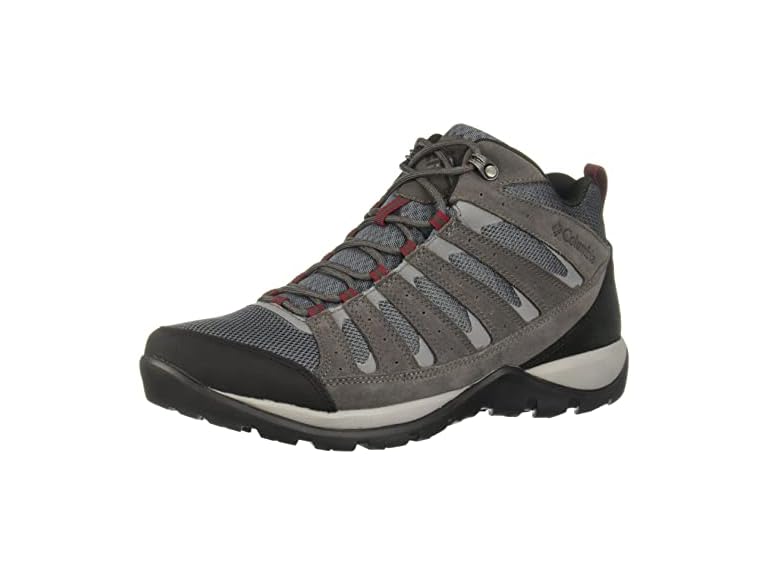 Columbia Redmond V2 Mid Men's Graphite/Red Jasper Size 11.5