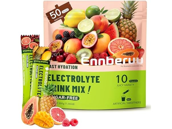 $21.99, Was $39.99, 45% Off! Electrolyte Powder Packets dealfomo