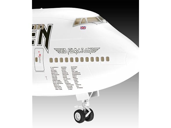 Revell Boeing 747-400 Iron Maiden, Unbuilt/Unpainted Plastic Model Kit