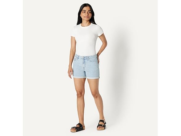 AE Womens SlimFit MidRise 4in Jean Short