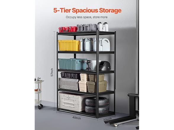 Storage Shelves, 3000 lbs