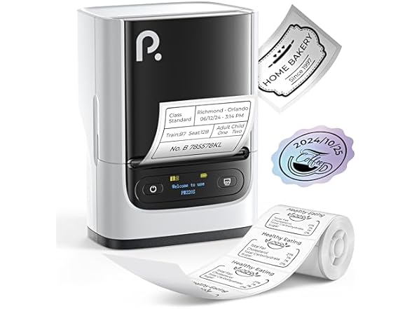 Label Maker Machine with Tape