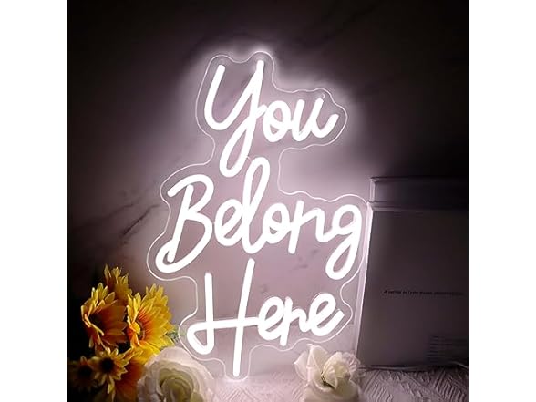 Allball You Belong Here Neon Signs