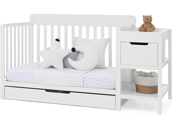 Delta Children Maya 5-in-1 Convertible Crib