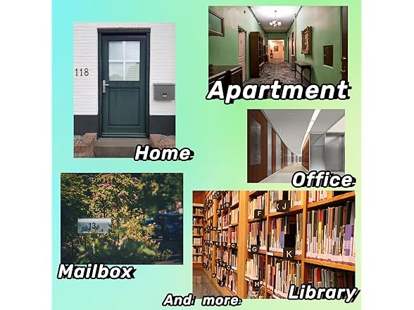 Number 9 GLDonee 8.5 Inch House Number