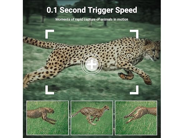 58MP Trail Camera with Night Vision