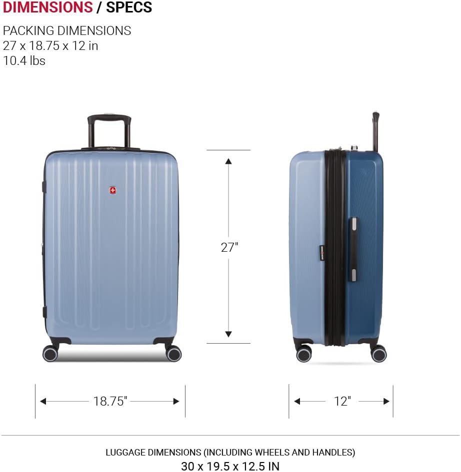 SwissGear Duet Hard Shell Luggage - Gallery 17