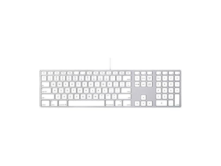 Apple AP-MB110LL/A-B2 Apple Aluminum Wired Keyboard 