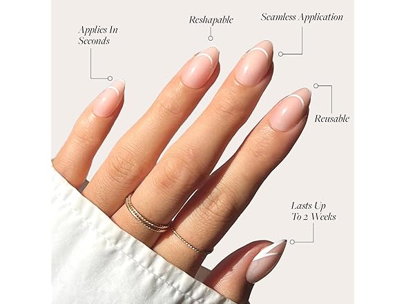 Glamnetic Press On Nails - Heavenly